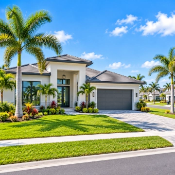 New Construction and Residential Growth in Cape Coral New Construction Home in Cape Coral, Florida