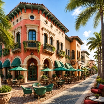 Shopping and Dining District in Fort Myers, Florida Shopping and Dining District in Fort Myers, Florida
